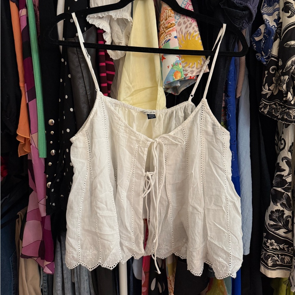 White Tank Blouse
